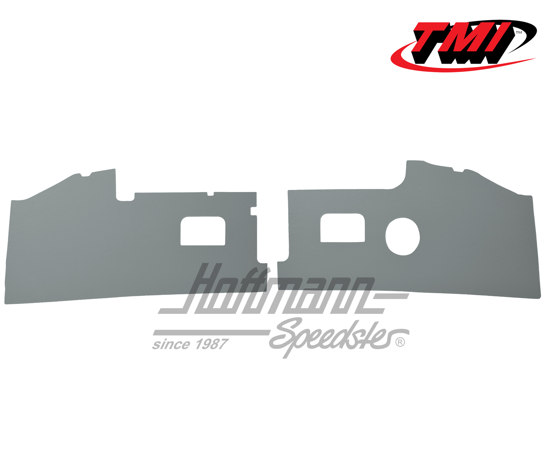 Garnitures de panneau avant, 8.67-7.70, grises | 10-2121-16 | 098-0547-03