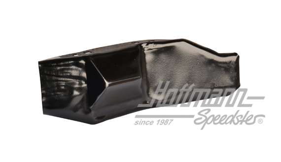 Déflecteur d'air, arrière, gauche, noir                                                             