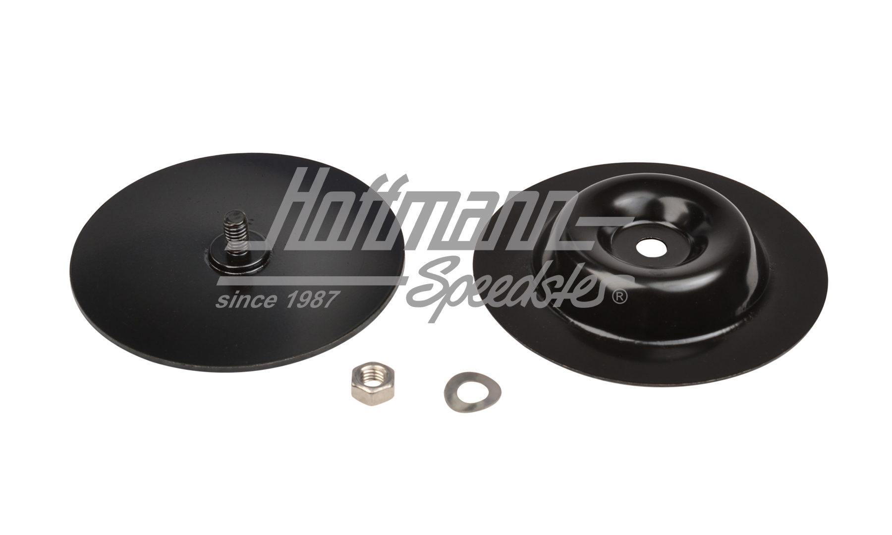 Plaque de fermeture, 65mm, inox | 111 805 673  EST | 050-2015-10