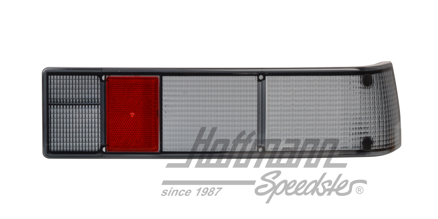 Verre de feu arrière, 914, gris/rouge, droite | P15918D | 600-9562-42