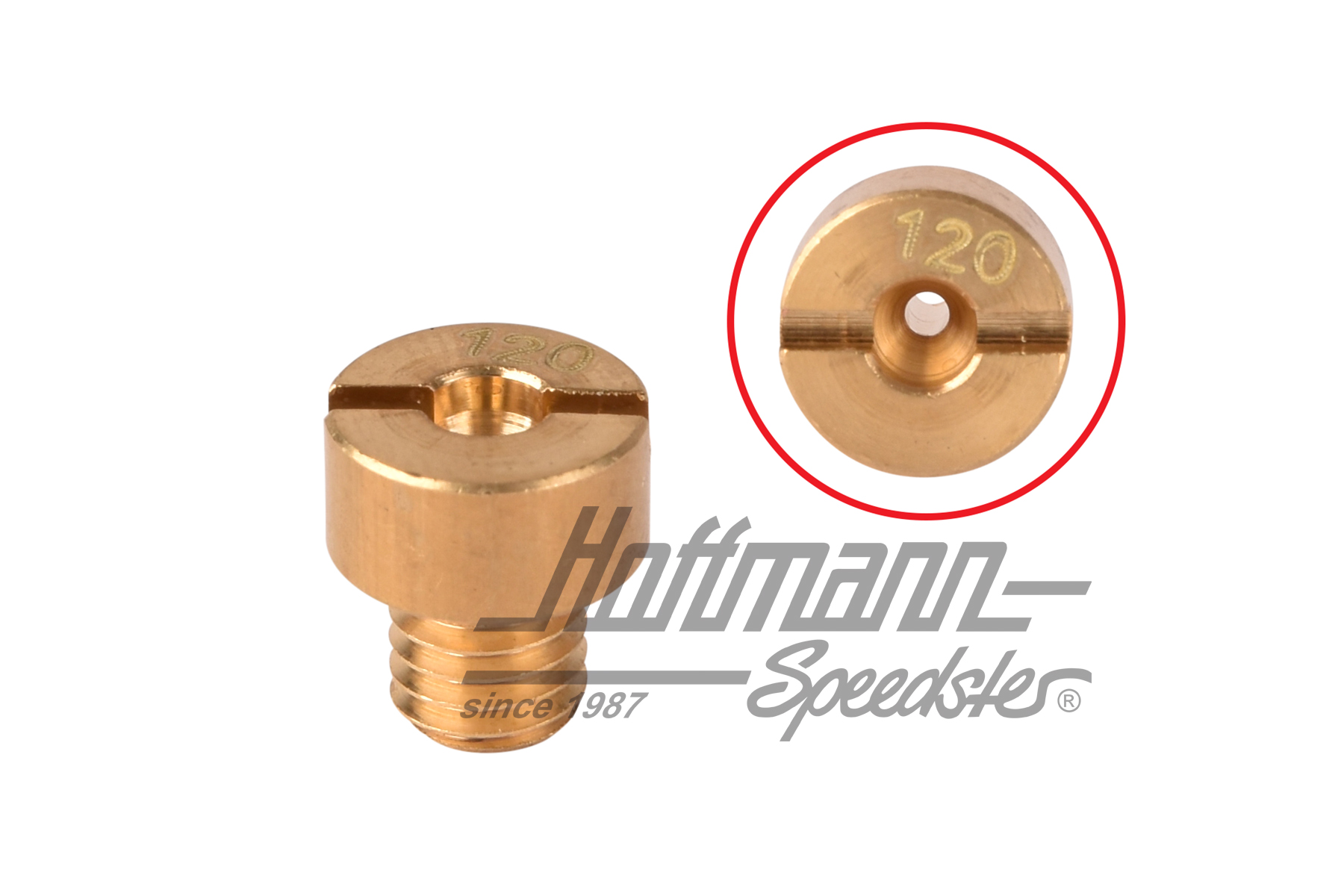 Gicleur principale, carburateur, 120 |  | 020-3193-10