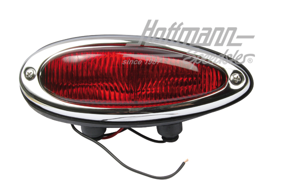 Feu arrière, 356, complet, rouge/rouge, gauche                                                      