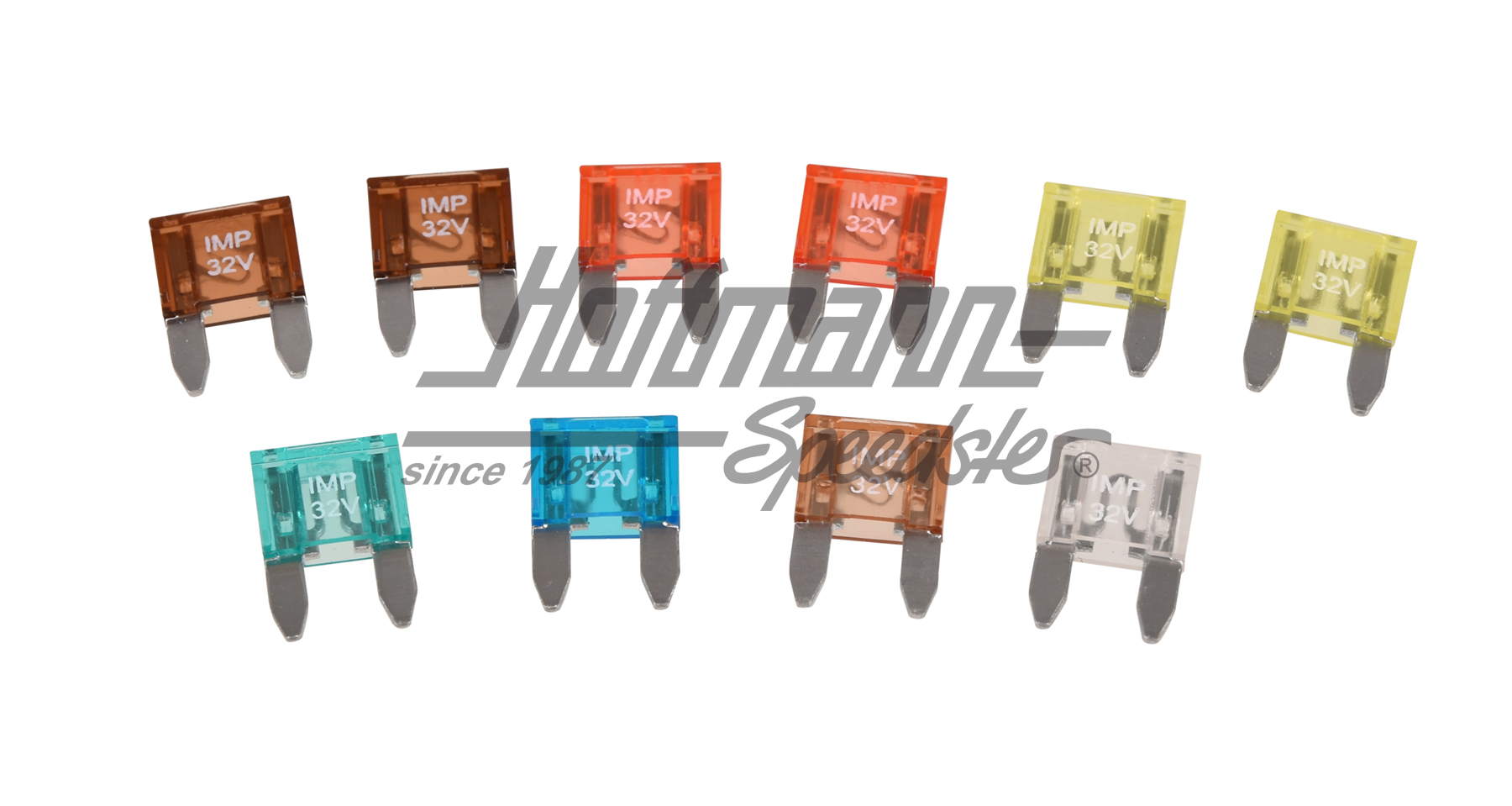 Assortiment de fusibles, Mini, plats  
 | --- --- --- | 190-0251