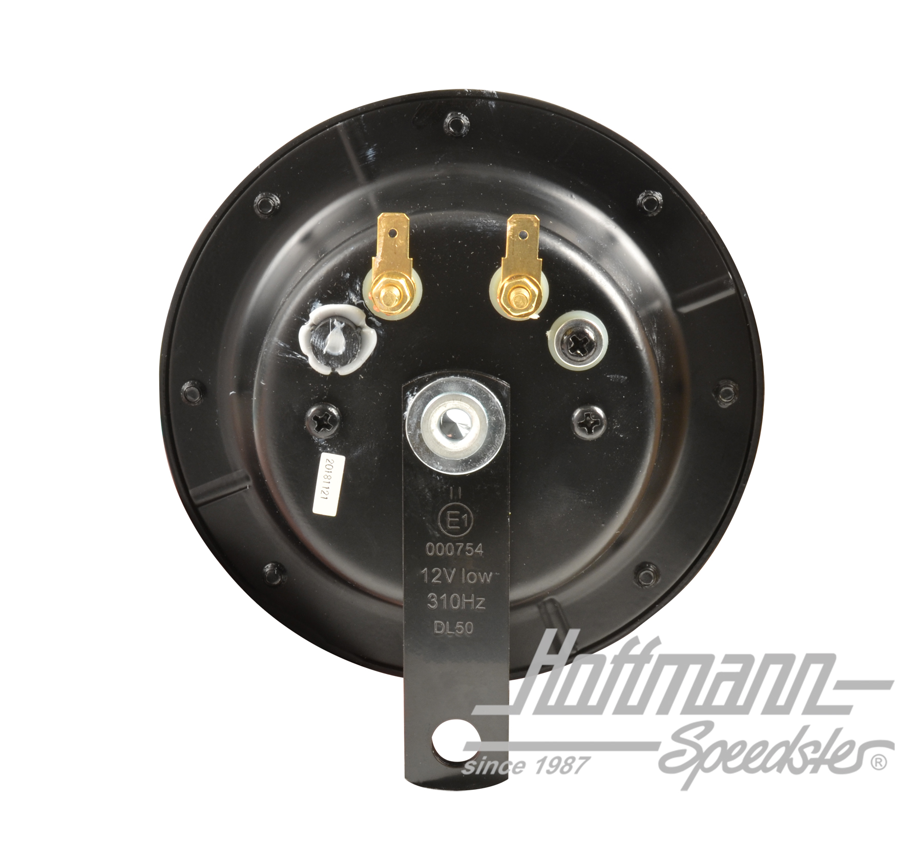 Klaxon, paire, noir, 12V, 130mm, Hella                                                              