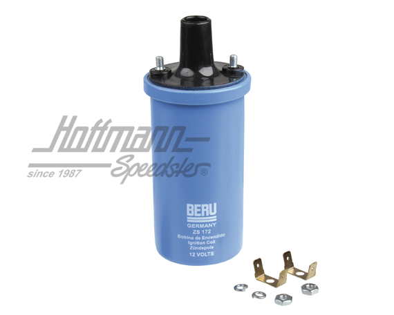 Bobine BERU, 12V, 3.4 Ohm, "Bleu" | 043 905 115 C | 020-0402-10