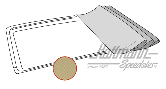 
Housse de toit pliant, Golf 2, Sonnenland, beige | --------- | 208-5582-20