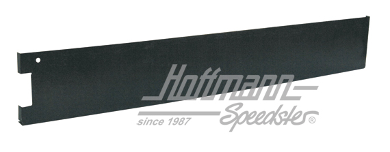 Tôle de porte, 125mm, extérieure, gauche | 113 831 107 | 050-1191