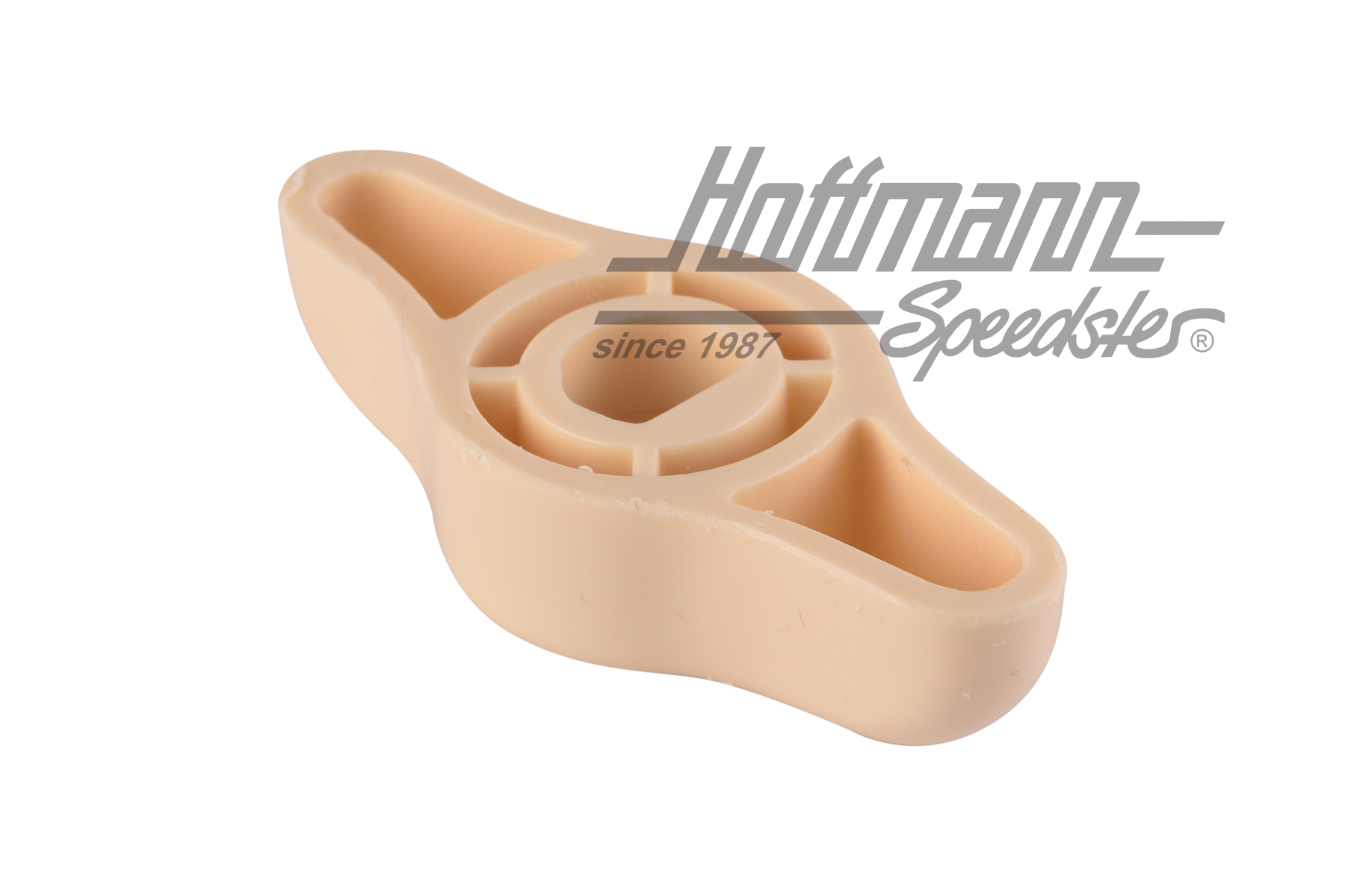 Poignée, volet de distribution d'air, couleur ivoire                                                