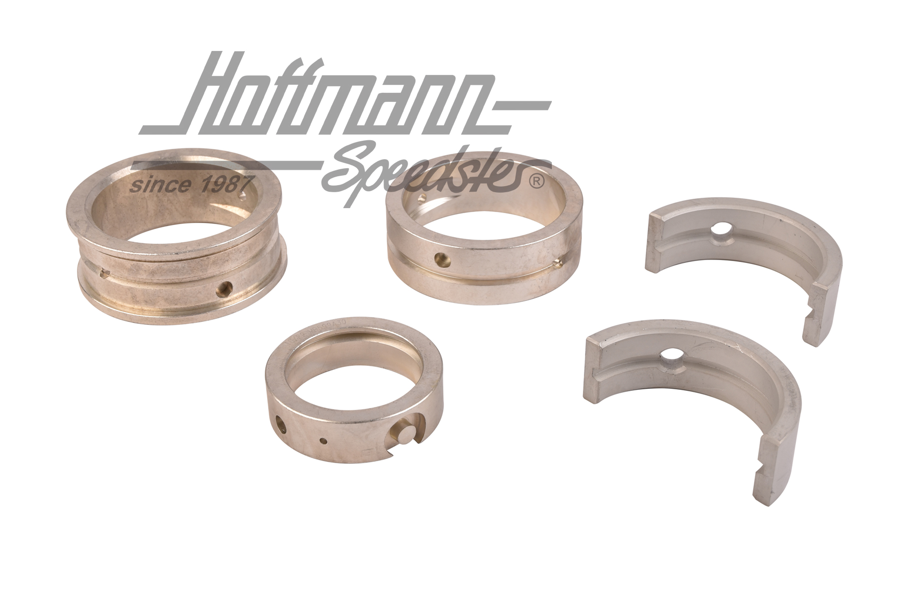 Coussinets de vilebrequin, 1.00/0.75/collar 21mm, acier | 111 198 487 OS | 010-0141-08