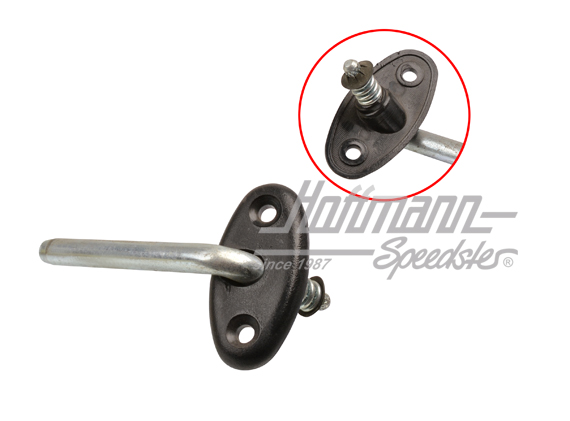 Support pare-soleil, 64-74, droite. noir | 141 857 560 B | 066-0108-22