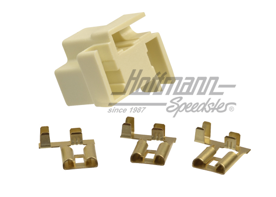 Fiche de phare, 3-broches, sans câble                                                               