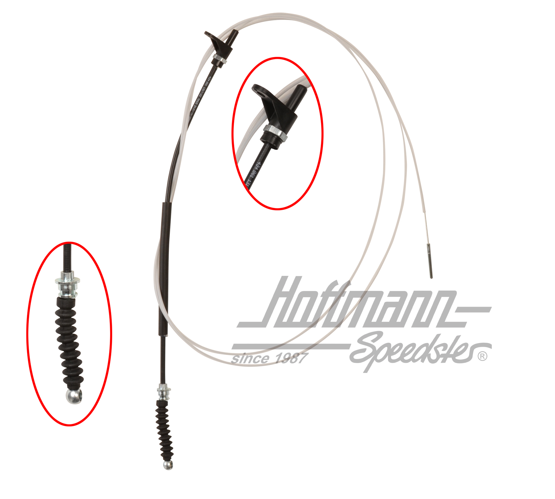 Câble d'accélérateur, 3005mm, Automatique, 10.82-7.92 | 251 723 555 E | 307-5722