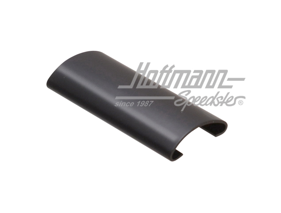 Manchon de raccord, moulure en aluminium, noir                                                      