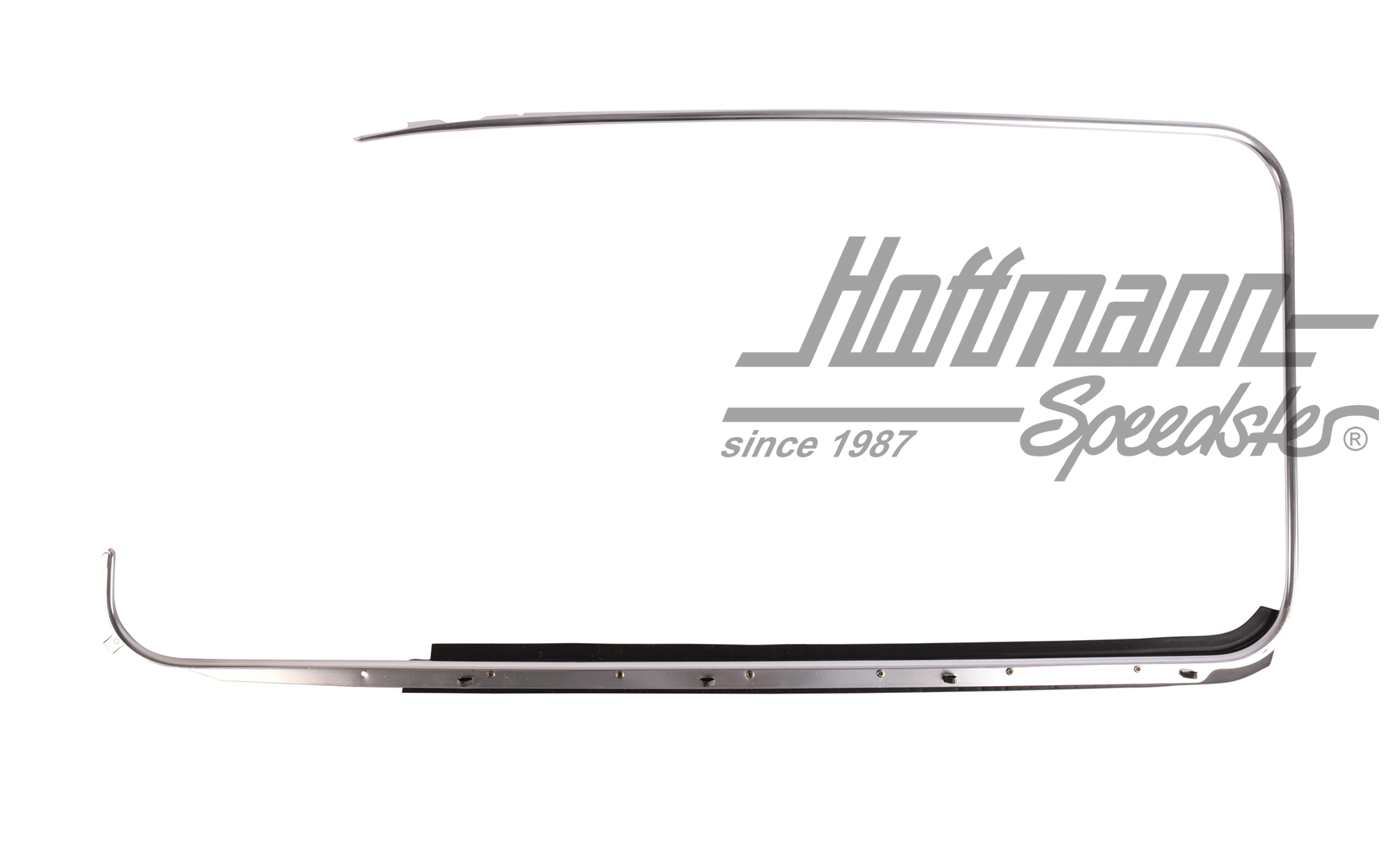 Tour de vitre extérieur, complet, argent, gauche, 8.64-, Brésil | 113 853 321 D | 020-5224-71