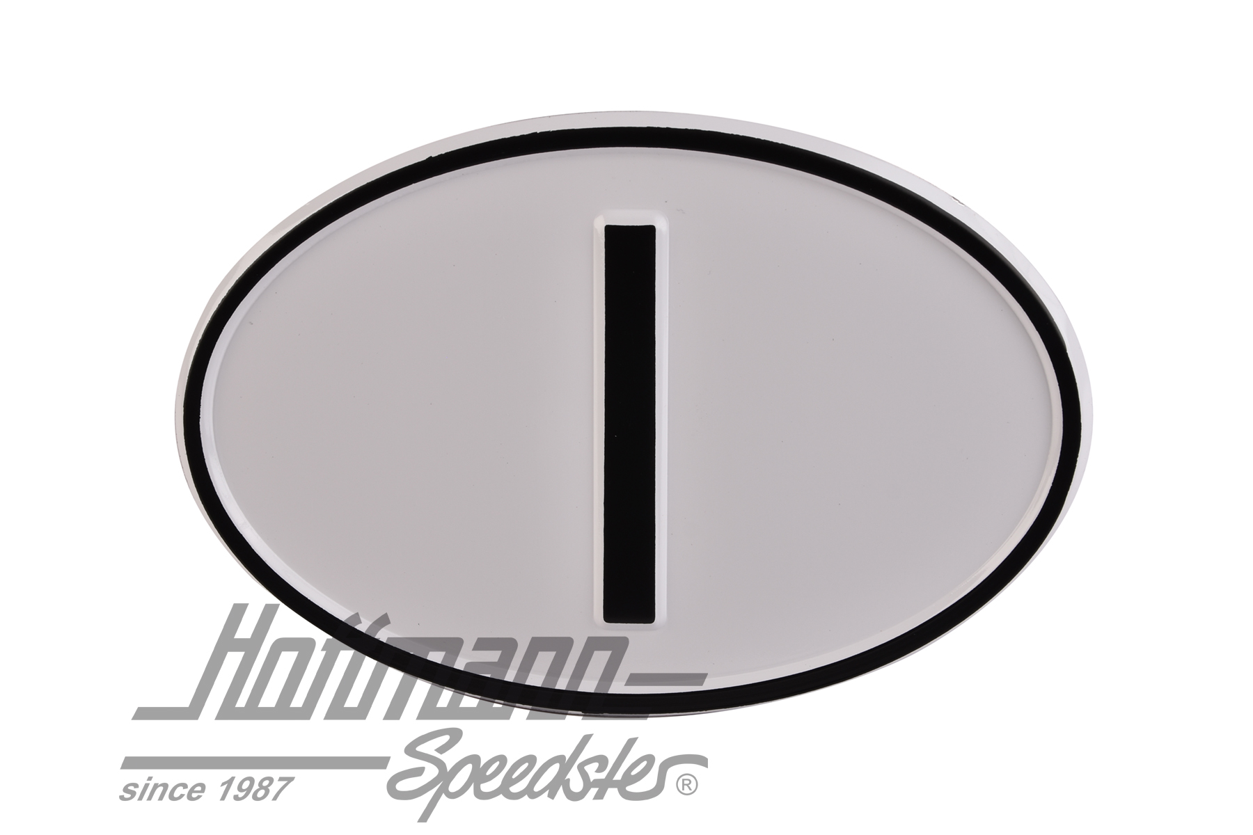 Plaque de nationalité "I", alu |  | 020-2402