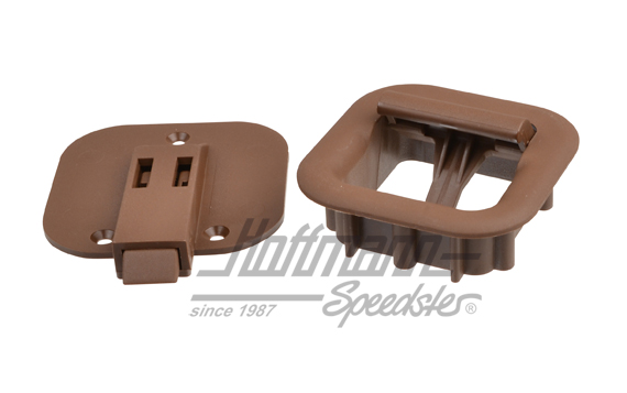 Poignée de meuble, Westfalia, brune                                                                 