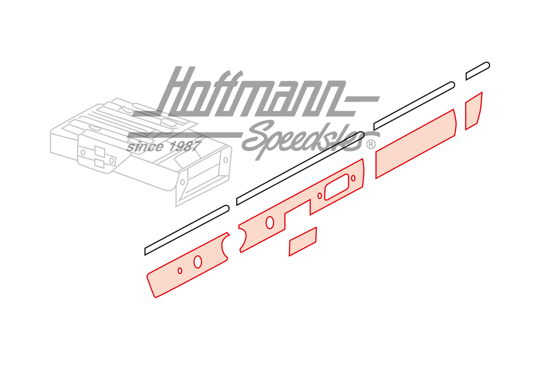 Écran, tableau de bord, 911, bois, 65-68                                                            