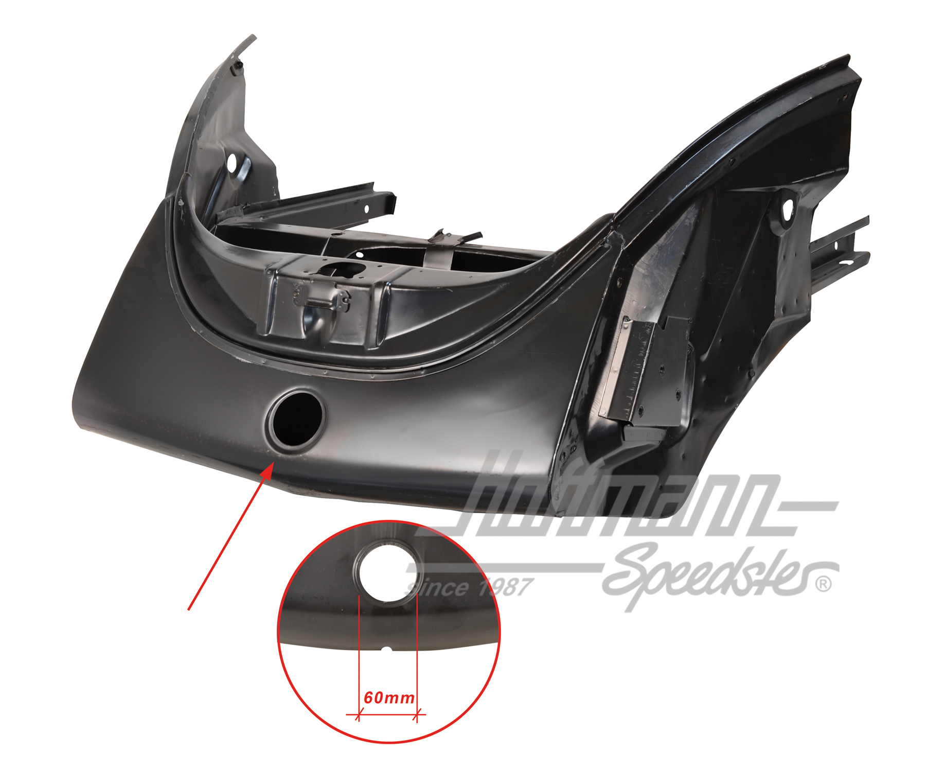 Partie avant, cpl., reproduction, 8.67- (60mm) | 111 805 506 | 050-1485