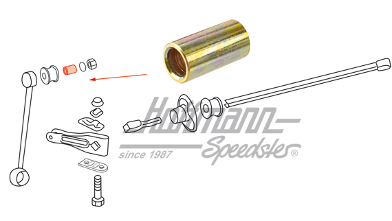 Douille, support en caoutchouc, 911/912, 65-73/75-77 | 901 343 737 00 | 521-4020-44
