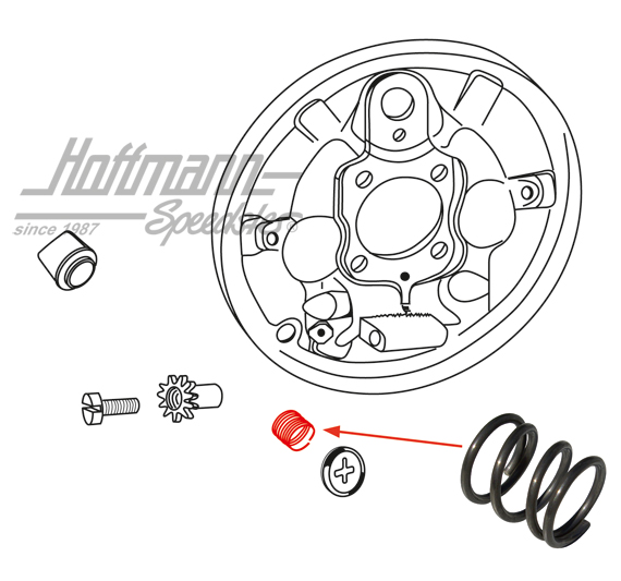 Ressort de pression | 113 609 283 | 020-4071