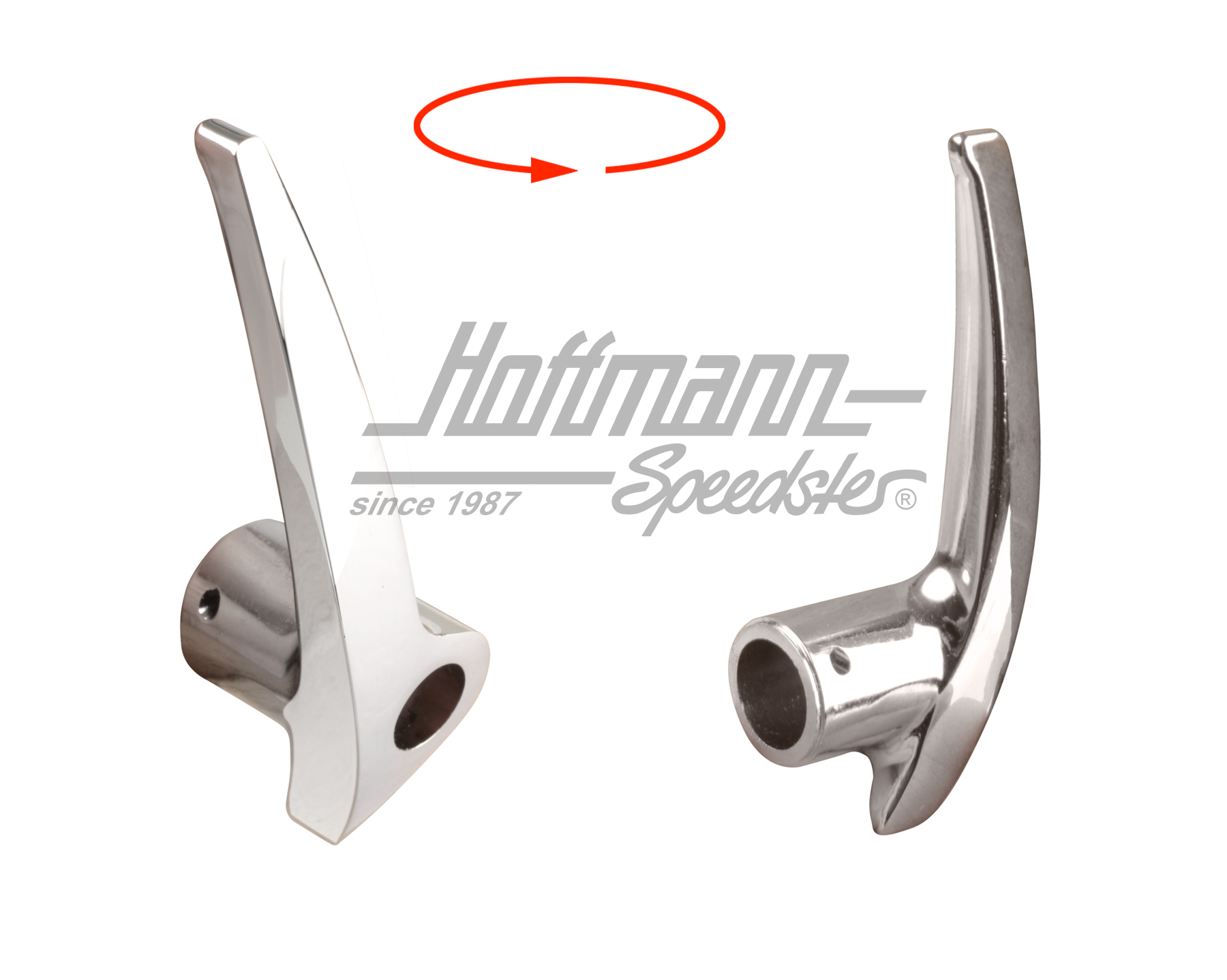 Fermeture, déflecteur
, chromée, gauche | 901 542 553 21 | 512-0208-11