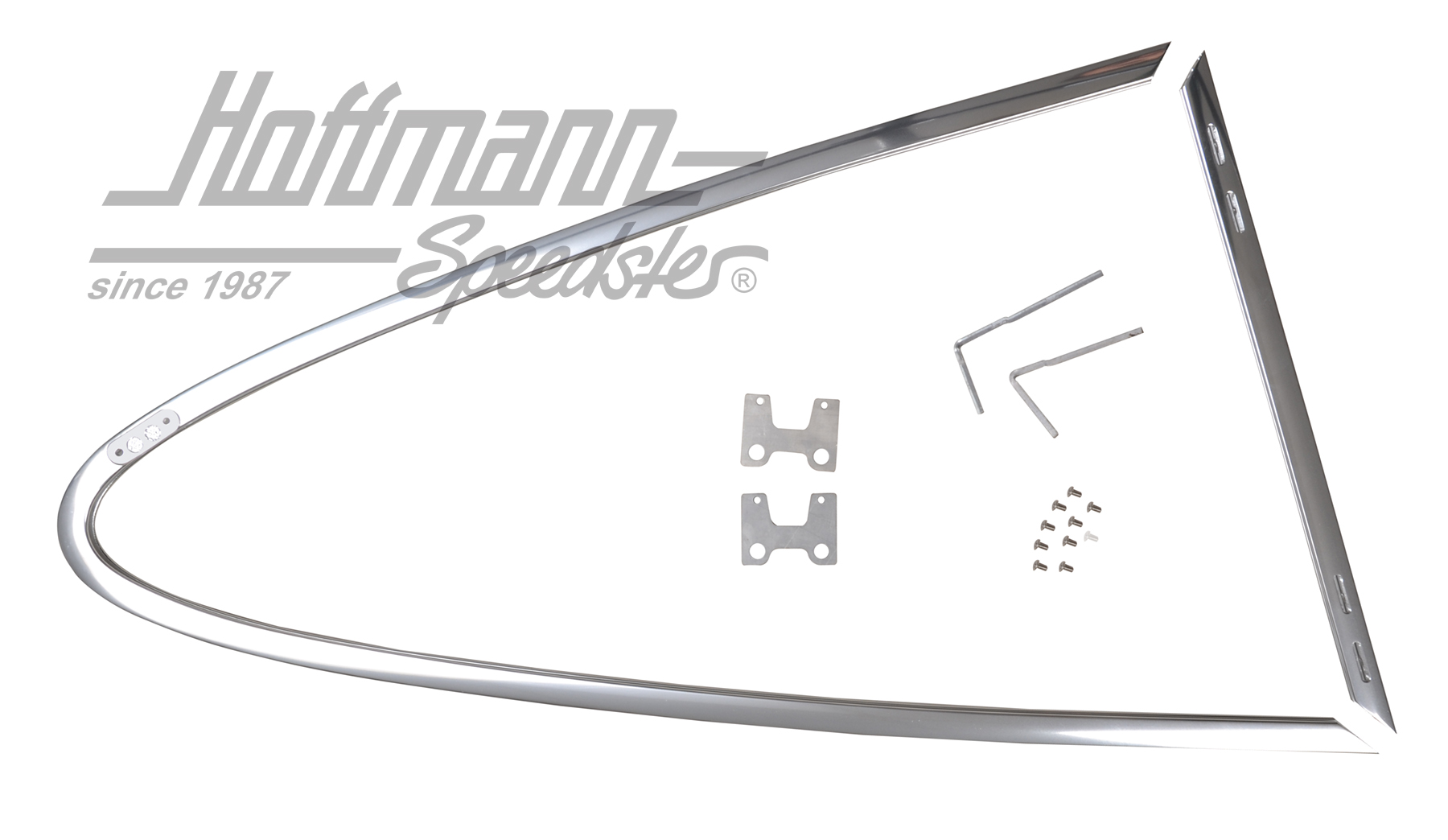 Cadre, vitre orientable, 68-77, gauche                                                              