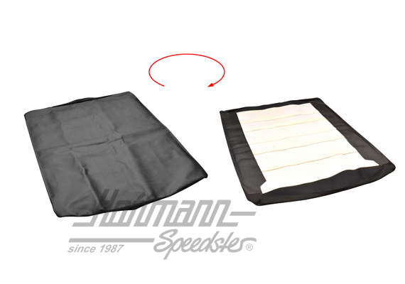 
Housse de toit pliant, Golf 2, PVC, noire                                                         