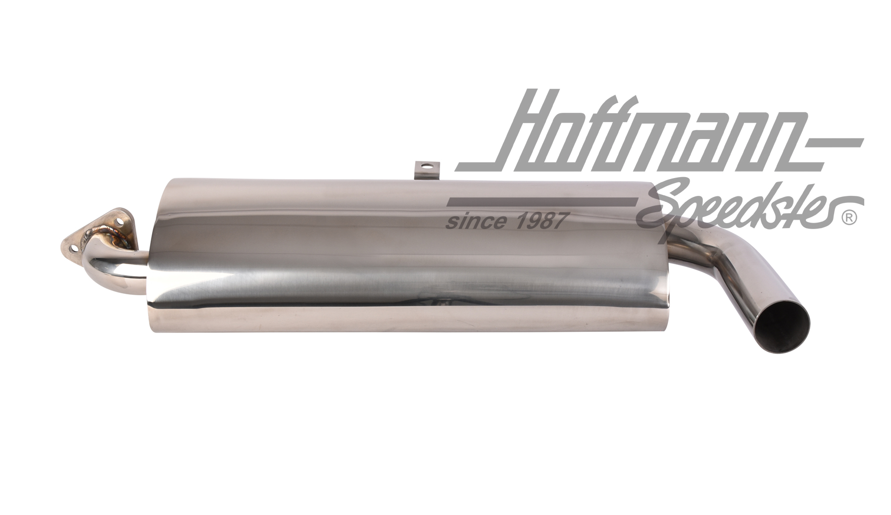 Pot d'échappement, simple, inox, Bus T1/T2                                                          