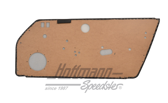 Panneau de porte, 911, 74-89, noir, gauche                                                          