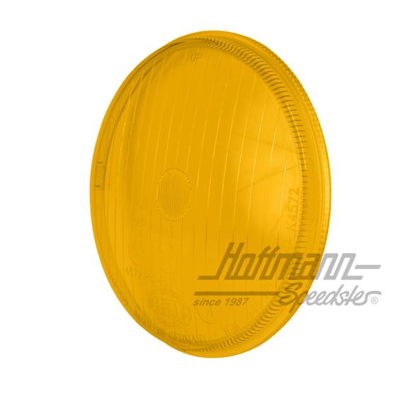 Verre, phare antibrouillard, 914, Hella, jaune                                                      