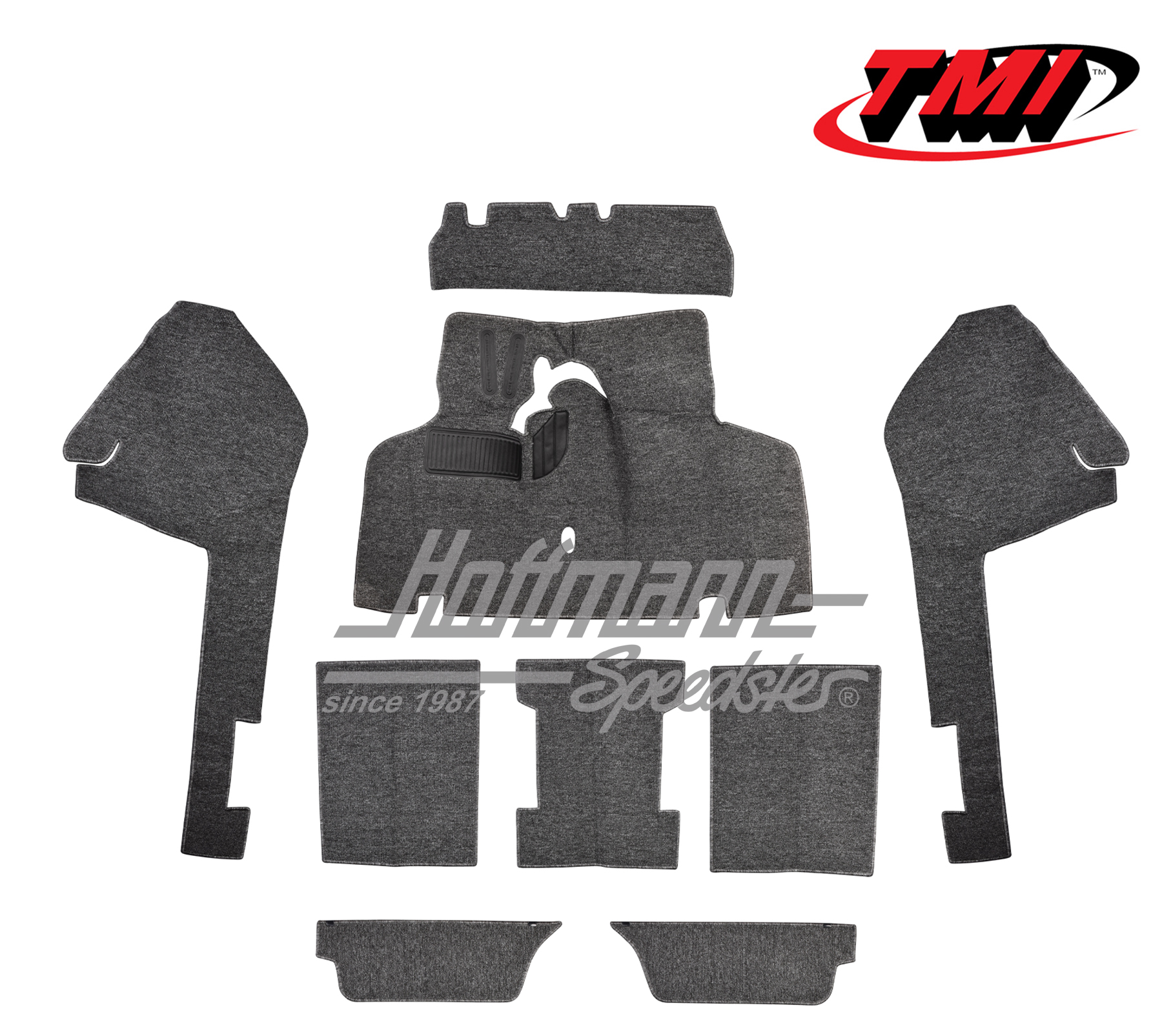 Kit moquettes, Type 3, 8.71-7.73, gris | 34-F3031-407 | 069-9676