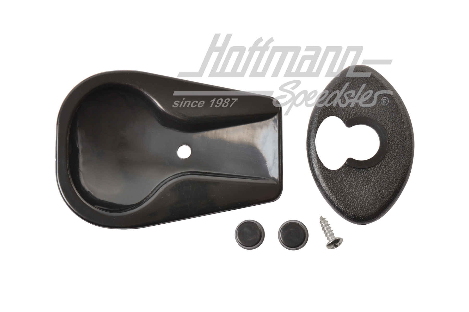 Supports, manivelle de toit ouvrant, noirs | 117 877 433 Black | 020-5512-04