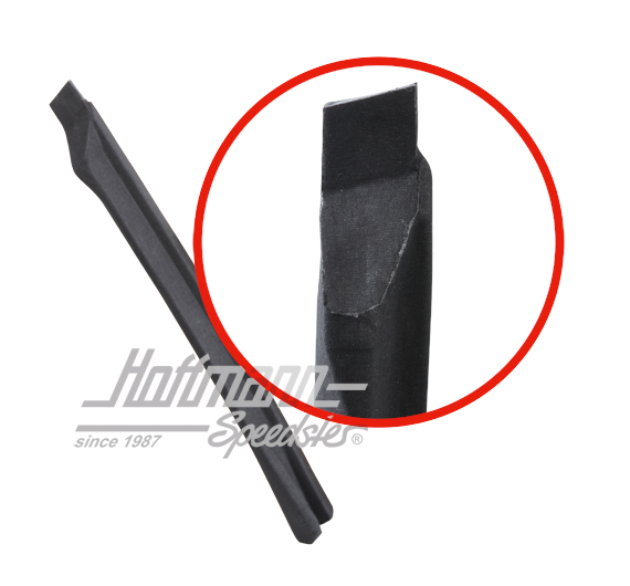 Joint, cadre de toit, intérieur, Cabriolet, 83-85, droite                                           