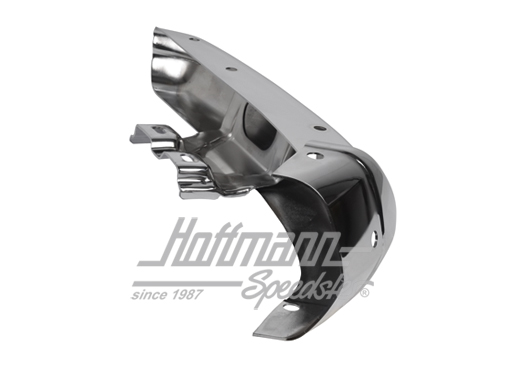 Bout de pare-chocs, avant, 67-72, chromé. gauche                                                    