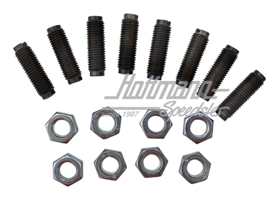 Jeu de vis de réglage de soupapes avec ecrous, 8mm | 043 109 451 | 020-0098