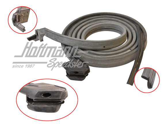 Joint de porte, Golf 1 Cabriolet, -7.83, gauche | 155 837 911 C | 180-3991