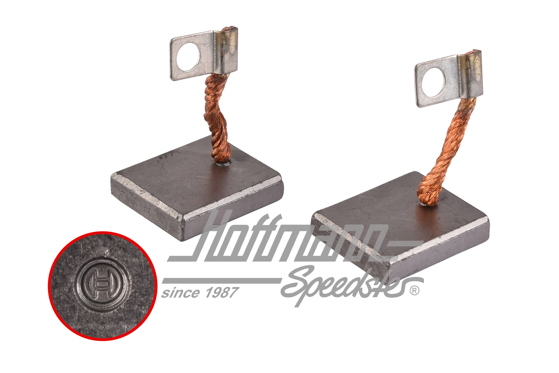 Balai en charbon, 6/12 Volt, 8.66-, Bosch | 111 903 515 E | 020-1266-04