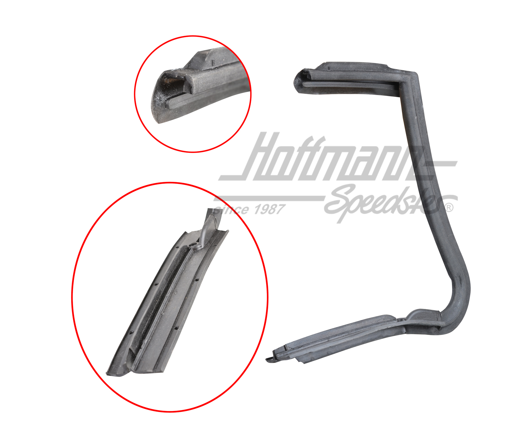 Joint de déflecteur, 10.52-7.64, droite | 151 837 626 | 020-5052