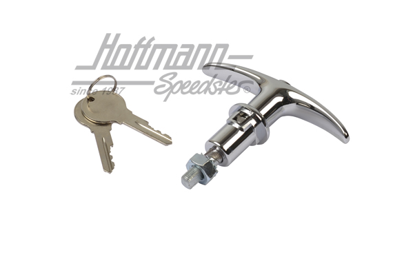 Serrure de capot-moteur, poignée tournante-T, Top Qualité                                           