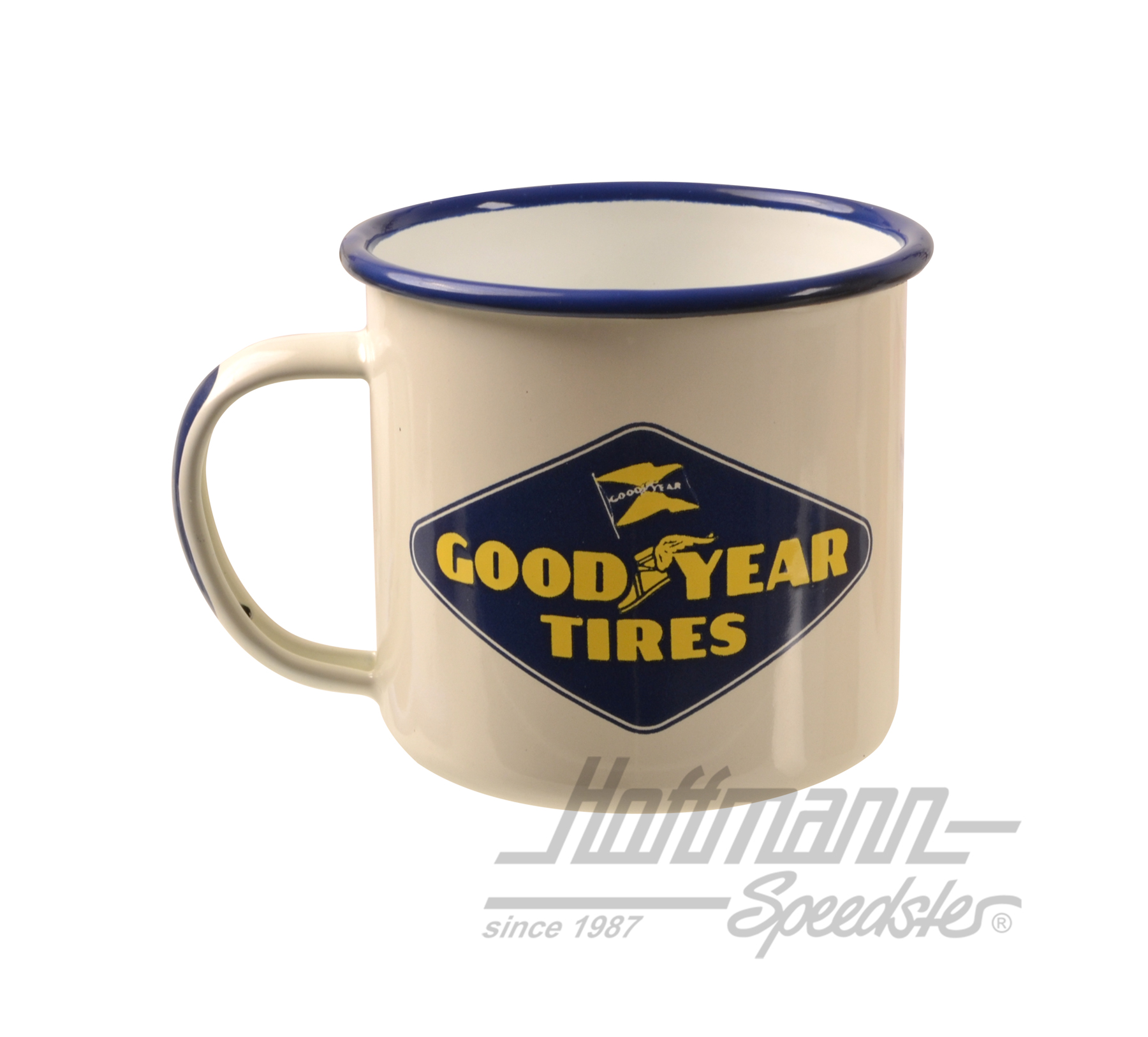 Mug en métal, Goodyear Tires                                                                        
