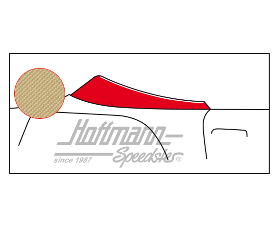 Housse de capote, 4.67-11.68, Sonnenland, beige |  | 060-4052-20