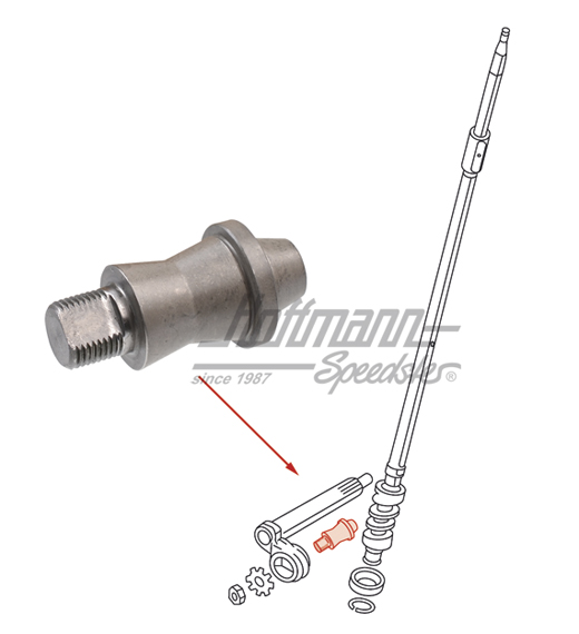 Doigt de vis, boitier de direction, 66-72 | 211 415 223 B | 089-3070-20