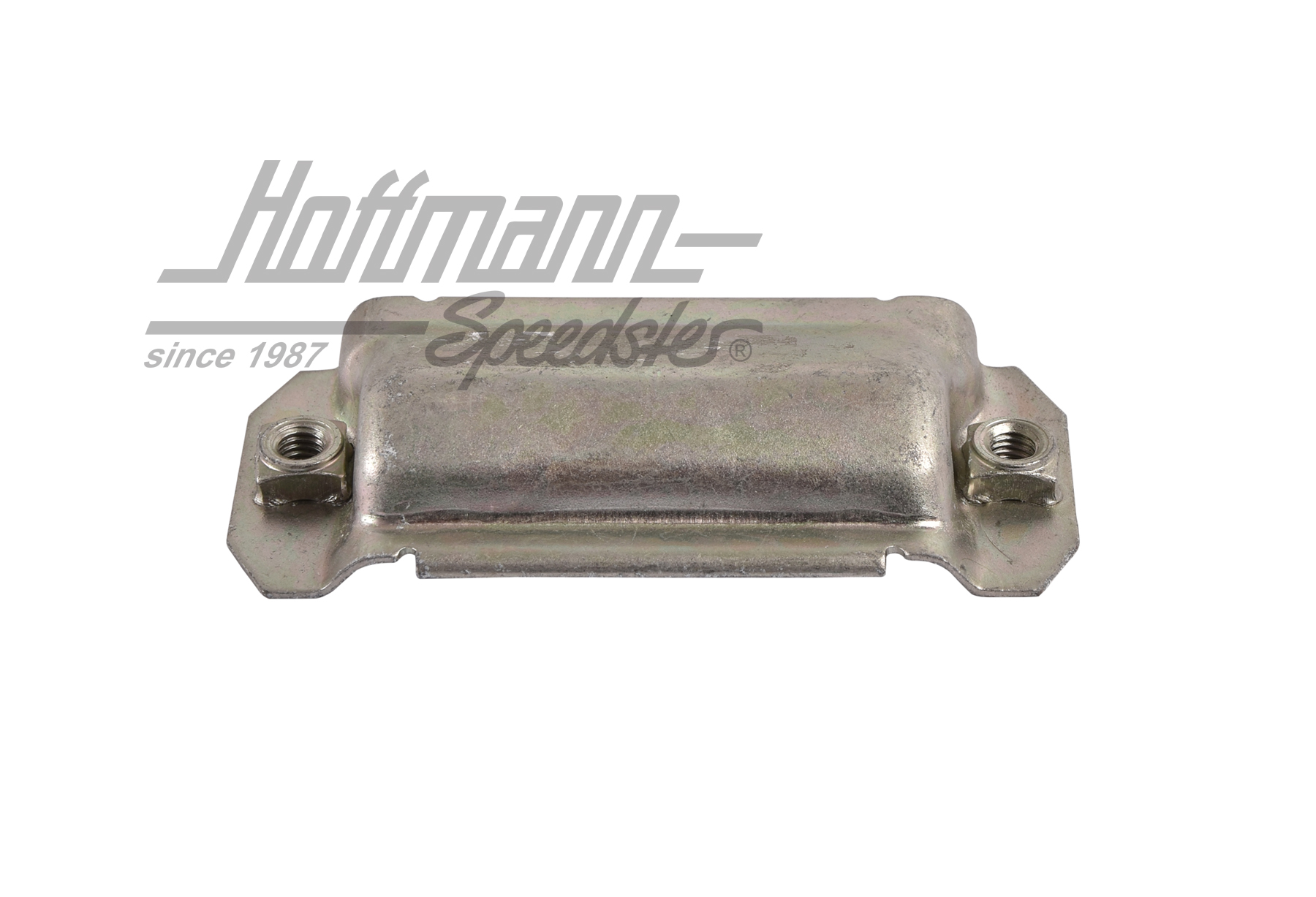 Tôle de recouvrement, boîte de chauffage, Type 4, droite                                            