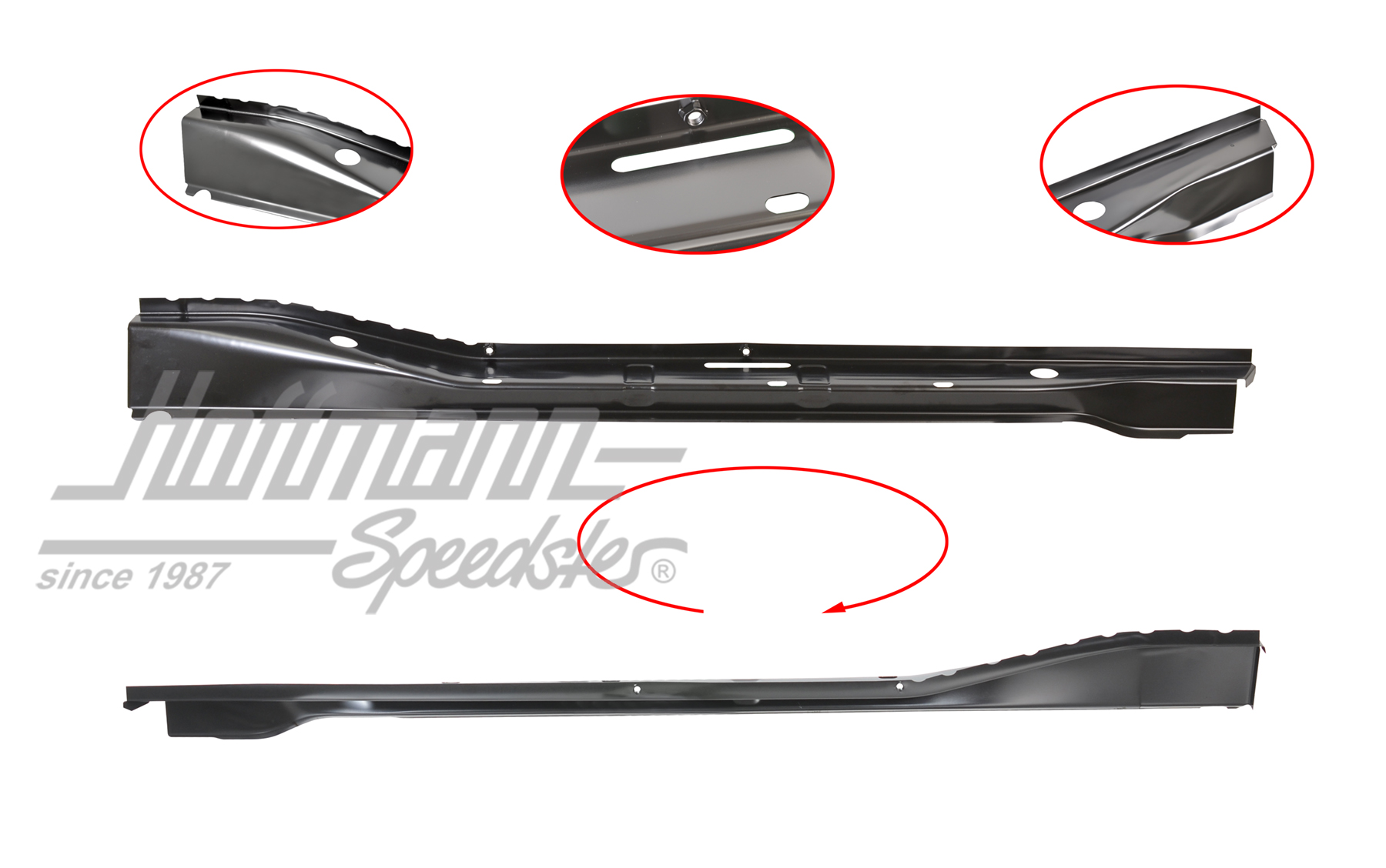 Bas de marche, intérieur, Bus T3, droite | 253 801 252 | 390-0400-02