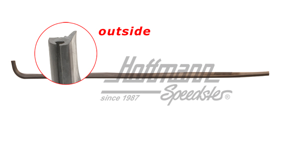 Lèche vitre, avant, 2-portes, droite | 191 837 478 AA | 208-7100-02