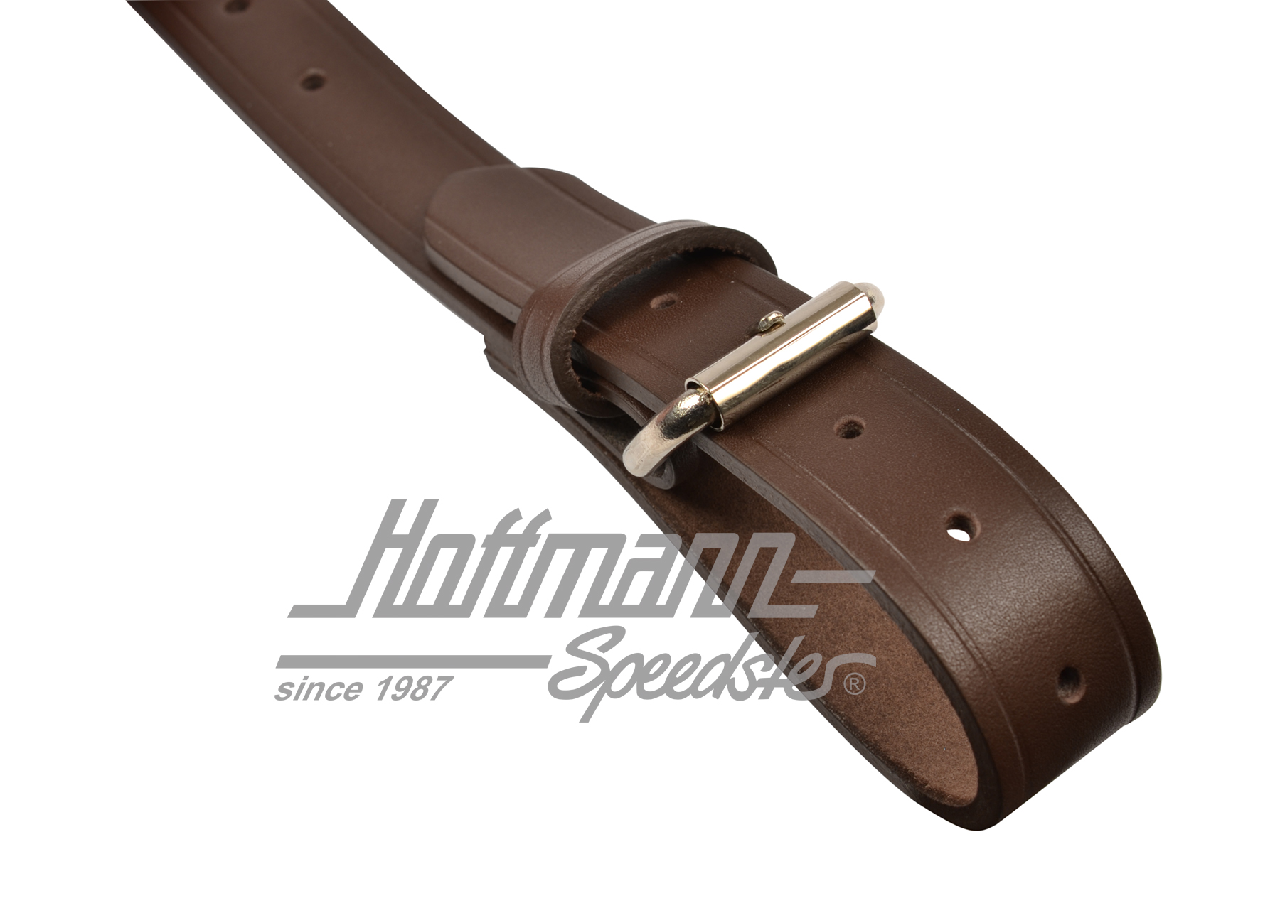 Jeu de courroies en cuir, porte-bagages, marron                                                     