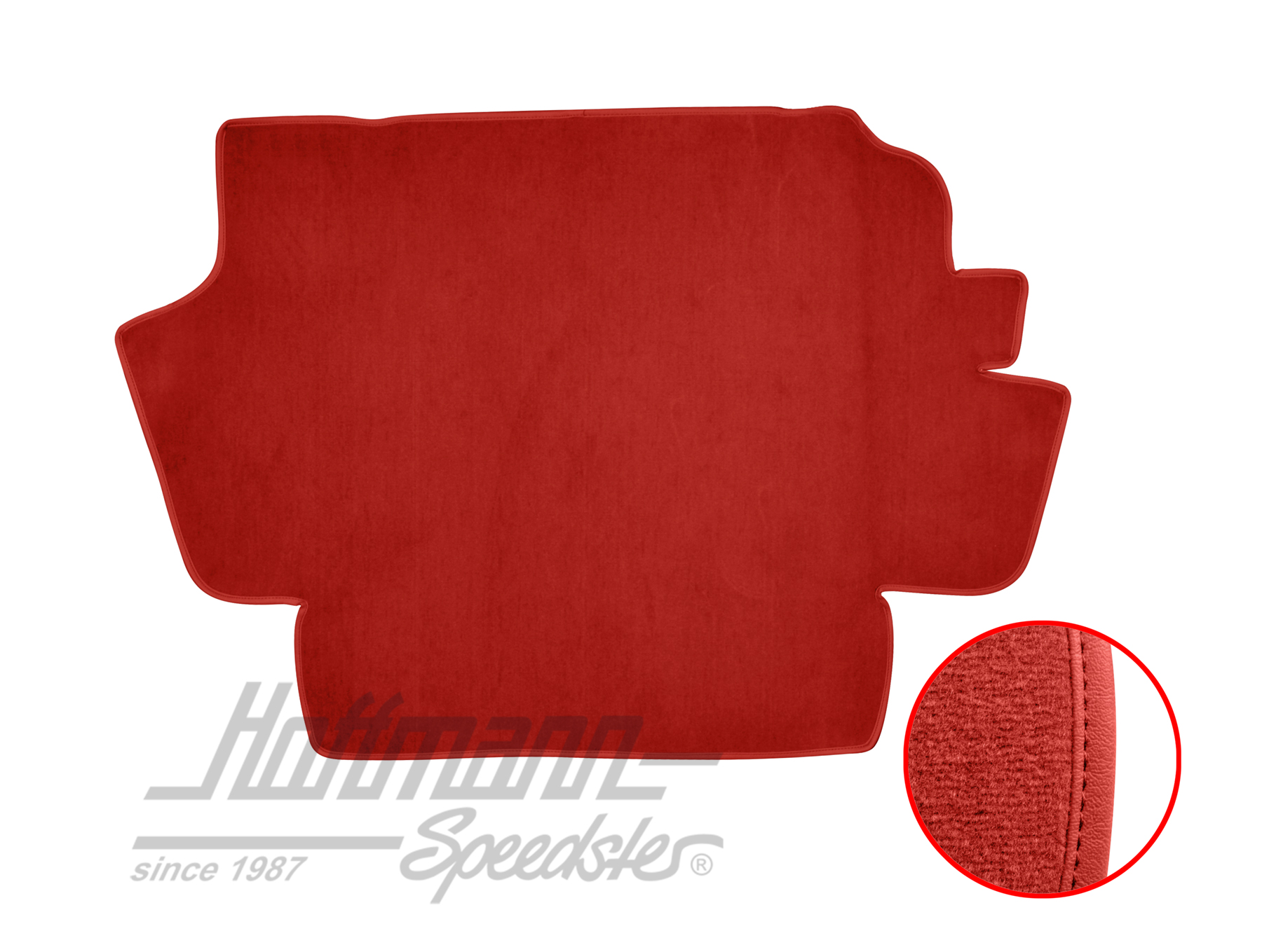 Moquette de coffre, 8.61-, rouge |  | 026-6426