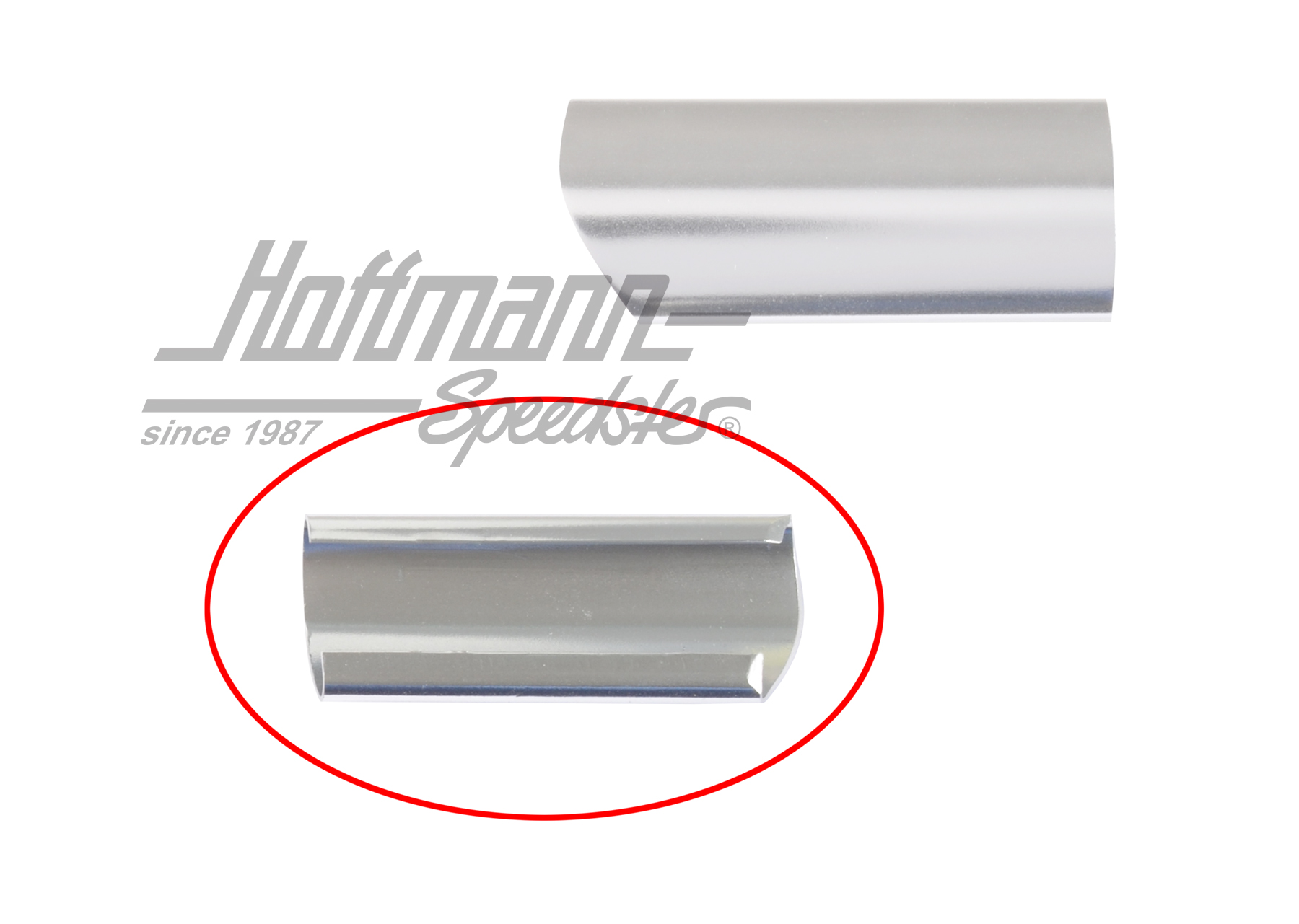 Embout, moulure, lunette arrière, droite                                                            