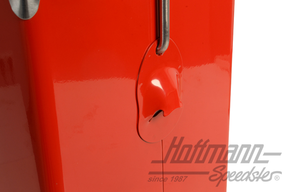 Glacière, Vintage Cooler, lisse, rouge                                                              