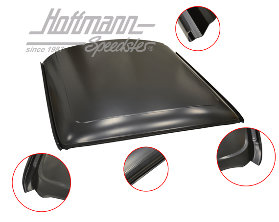 Tôle de réparation, toit, 1/3 avant, Bus T2 | 211 817 111 V | 096-0694-10